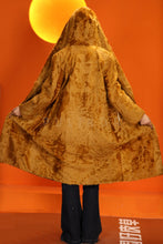 Load image into Gallery viewer, Full length natural karakul xiangao fur hooded coat