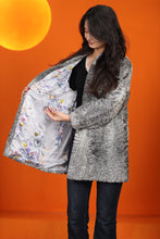 Load image into Gallery viewer, Natural karakul fur coat & jacket with stand collar