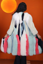 Load image into Gallery viewer, Full length natural Saga mink fur coat