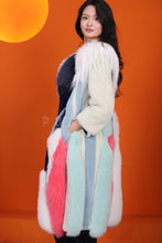 Load image into Gallery viewer, Full length natural Saga mink fur coat