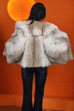 Load image into Gallery viewer, Natural lynx fur coat & jacket with shawl collar
