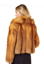 Load image into Gallery viewer, Canada Red Fox Fur Coat Jacket