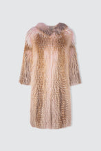 Load image into Gallery viewer, Golden Island Fox Fur Coat