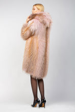 Load image into Gallery viewer, Golden Island Fox Fur Coat