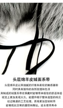 Load image into Gallery viewer, Silver Fox Hat Mink fur hat