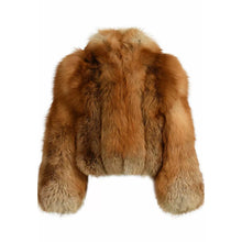 Load image into Gallery viewer, Short Luxury Women 100% Real Red Fox Fur Coat Natural Fur Jacket Warm Outwear