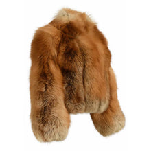 Load image into Gallery viewer, Short Luxury Women 100% Real Red Fox Fur Coat Natural Fur Jacket Warm Outwear