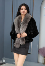 Load image into Gallery viewer, Penny lane in women's Saga mink fur coats & jackets
