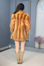 Load image into Gallery viewer, Natural Saga red fox fur coat & jacket