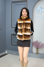 Load image into Gallery viewer, Women Genuine Rex Rabbit Fur Vest