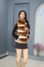Load image into Gallery viewer, Women Genuine Rex Rabbit Fur Vest