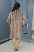 Load image into Gallery viewer, Full length Saga sliverblue mink fur coat
