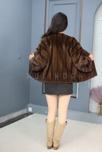 Load image into Gallery viewer, Natrual Saga mink fur coat & jacket