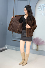 Load image into Gallery viewer, Natrual Saga mink fur coat & jacket