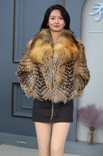 Load image into Gallery viewer, Saga fox fur coat & jacket