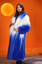 Load image into Gallery viewer, Full length natural Saga arctic fox fur coat
