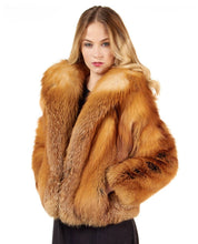 Load image into Gallery viewer, Canada Red Fox Fur Coat Jacket
