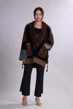 Load image into Gallery viewer, Black Mink Jacket Coat
