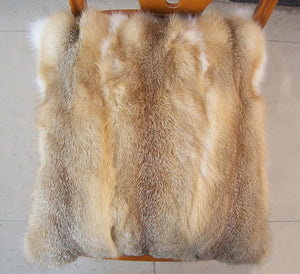 Genuine Fox Fur Pillow Cushion