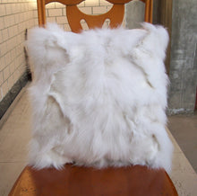 Load image into Gallery viewer, Genuine Fox Fur Pillow Cushion