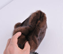 Load image into Gallery viewer, Ladies Mink Fur Shoulder Bucket Bag