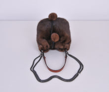 Load image into Gallery viewer, Ladies Mink Fur Shoulder Bucket Bag
