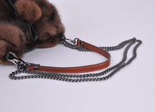 Load image into Gallery viewer, Ladies Mink Fur Shoulder Bucket Bag