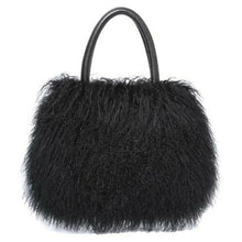 Load image into Gallery viewer, Ladies Mongolian Sheep Fur Handbag with Multicolor
