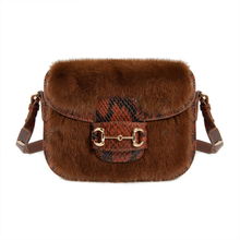 Load image into Gallery viewer, Mink Cross Body Bag Handbag