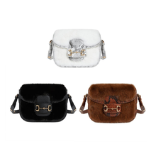 Load image into Gallery viewer, Mink Cross Body Bag Handbag