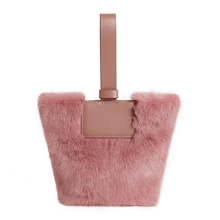 Load image into Gallery viewer, Real Mink Handbag