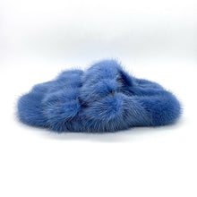 Load image into Gallery viewer, Real Mink Sandals Fur Slides Flat Slippers Ladies Outdoor Flip Flops