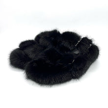 Load image into Gallery viewer, Real Mink Sandals Fur Slides Flat Slippers Ladies Outdoor Flip Flops