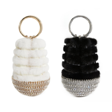 Load image into Gallery viewer, Silver Fox Fur Coat