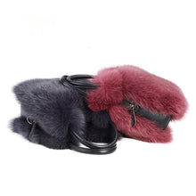 Load image into Gallery viewer, Women's Fox Fur Handbag