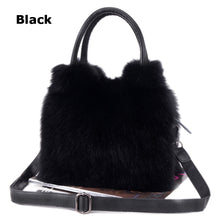Load image into Gallery viewer, Women's Fox Fur Handbag