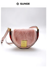 Load image into Gallery viewer, Women Mink Cross Body Bag