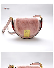 Load image into Gallery viewer, Women Mink Cross Body Bag