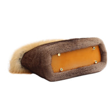 Load image into Gallery viewer, Women's Fox and Mink or Rabbit Fur Tote Bag