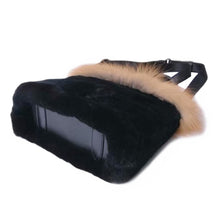 Load image into Gallery viewer, Women's Fox and Mink or Rabbit Fur Tote Bag