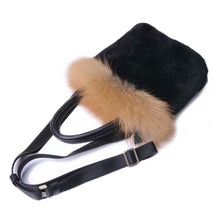Load image into Gallery viewer, Women's Fox and Mink or Rabbit Fur Tote Bag