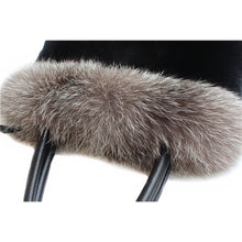 Load image into Gallery viewer, Women's Fox and Mink or Rabbit Fur Tote Bag