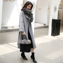 Load image into Gallery viewer, Women's Fox and Mink or Rabbit Fur Tote Bag