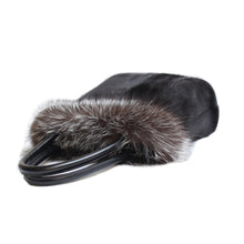 Load image into Gallery viewer, Women's Fox and Mink or Rabbit Fur Tote Bag