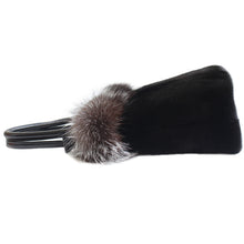 Load image into Gallery viewer, Women's Fox and Mink or Rabbit Fur Tote Bag