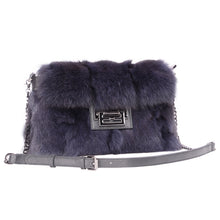 Load image into Gallery viewer, Womens Fox Fur Clutch Bag Handbag