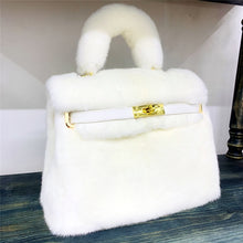 Load image into Gallery viewer, Womens Real Mink Fur Mini Kelly Bag