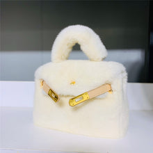 Load image into Gallery viewer, Womens Real Mink Fur Mini Kelly Bag