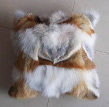 Load image into Gallery viewer, Genuine Fox Fur Pillow Cushion
