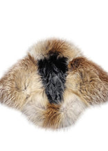 Load image into Gallery viewer, New Style Natural Fox Fur Russian Hat Ushanka Women Winter Warm Fluffy Popular Style Female Fashion Red and Black fox Fur Hat
